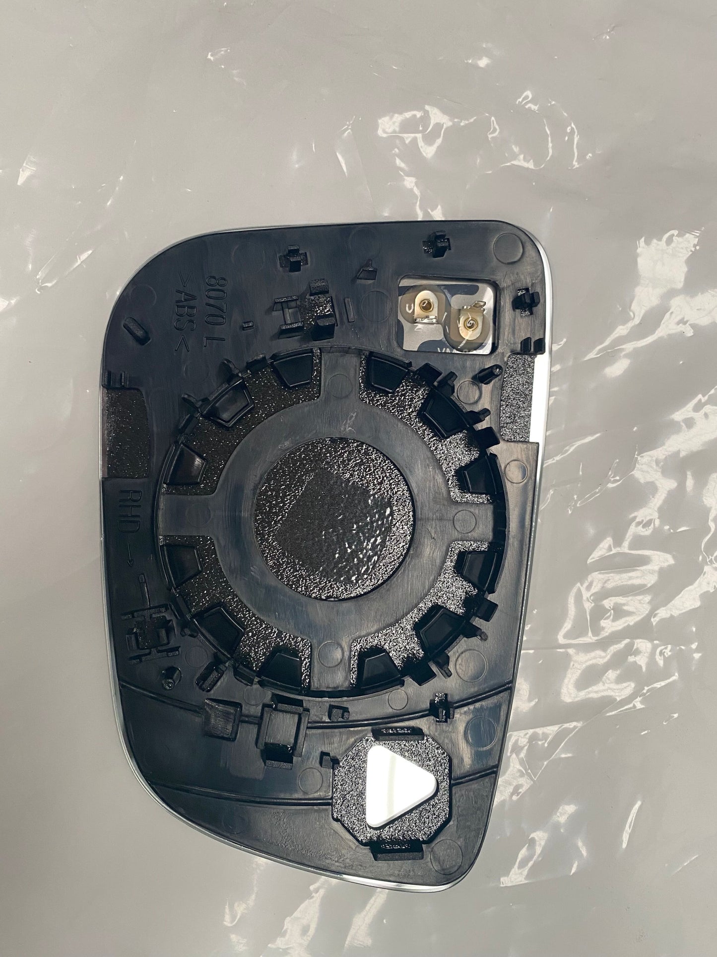 BMW 3-ser G20door mirror glass LH (19 and up)