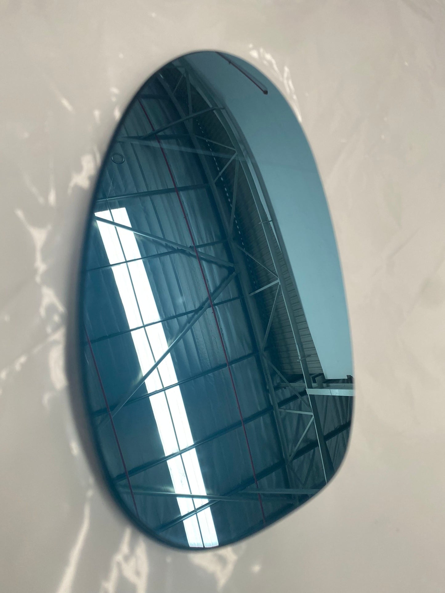 BMW 3-ser E90 door mirror glass RH E' (05-08)